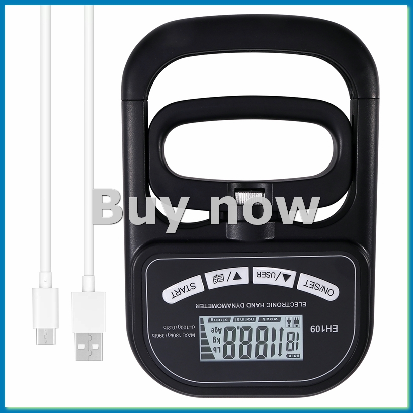 Grip Strengthener Hand - 265 Lbs / 120Kgs Hand Dynamometer