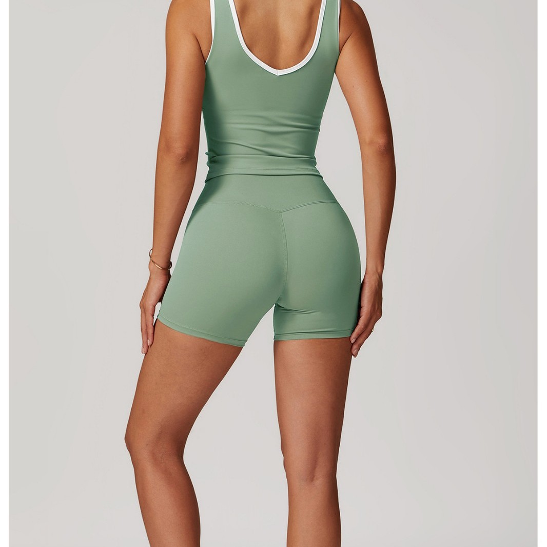 Cross Back High Waist Yoga Set – обзор и цена Yoga Fitness Health