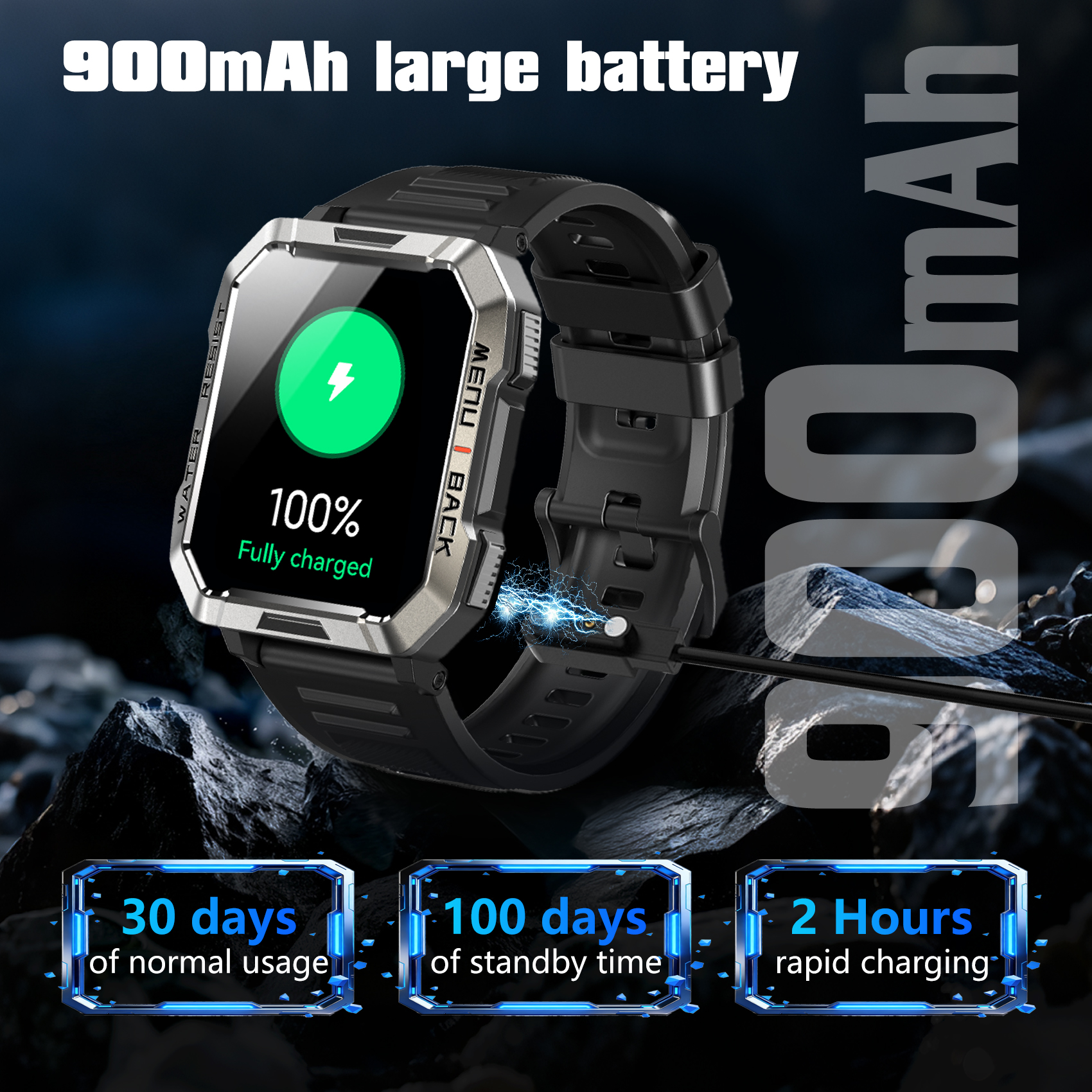 Blackview W60 2.01'' HD Outdoo – обзор и цена Wrist Wraps Fitness