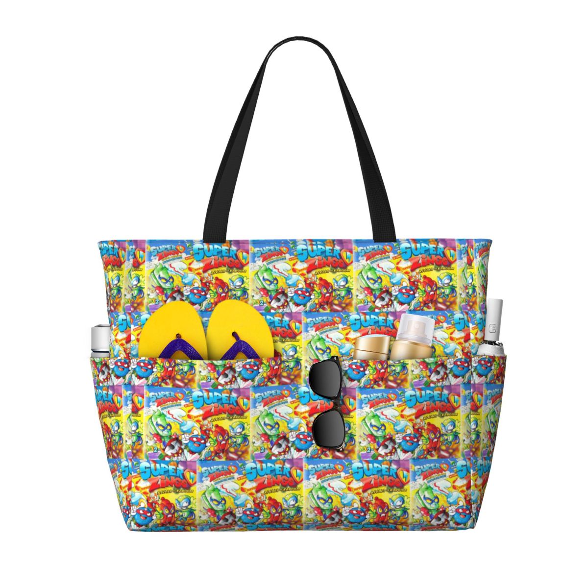 New Super Zings Cartoon Game S – обзор и цена Yoga Fitness Tote