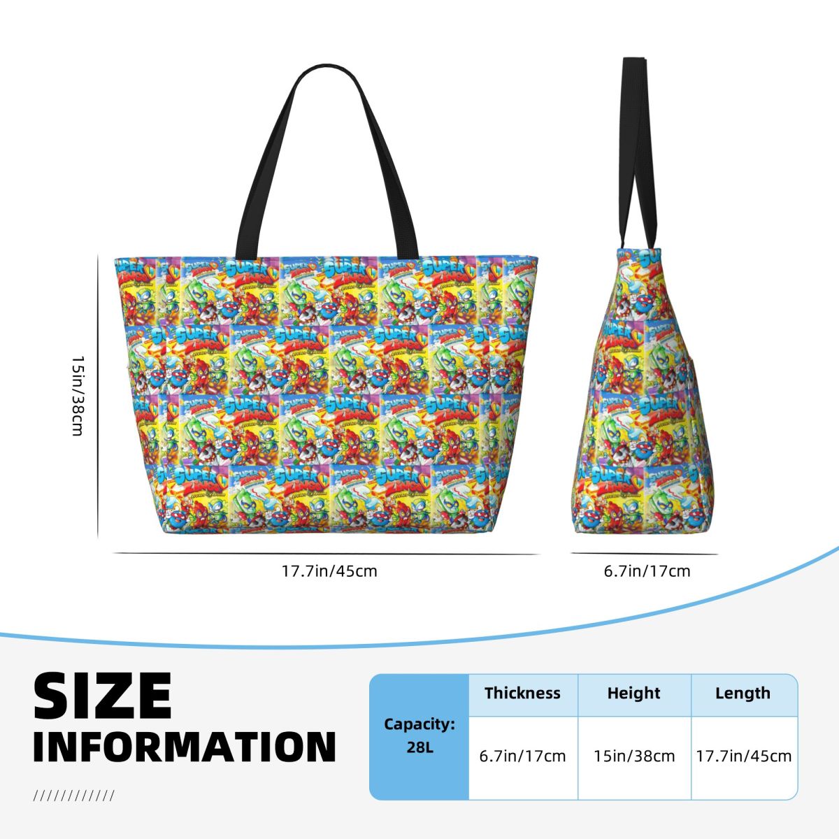 New Super Zings Cartoon Game S – обзор и цена Yoga Fitness Tote