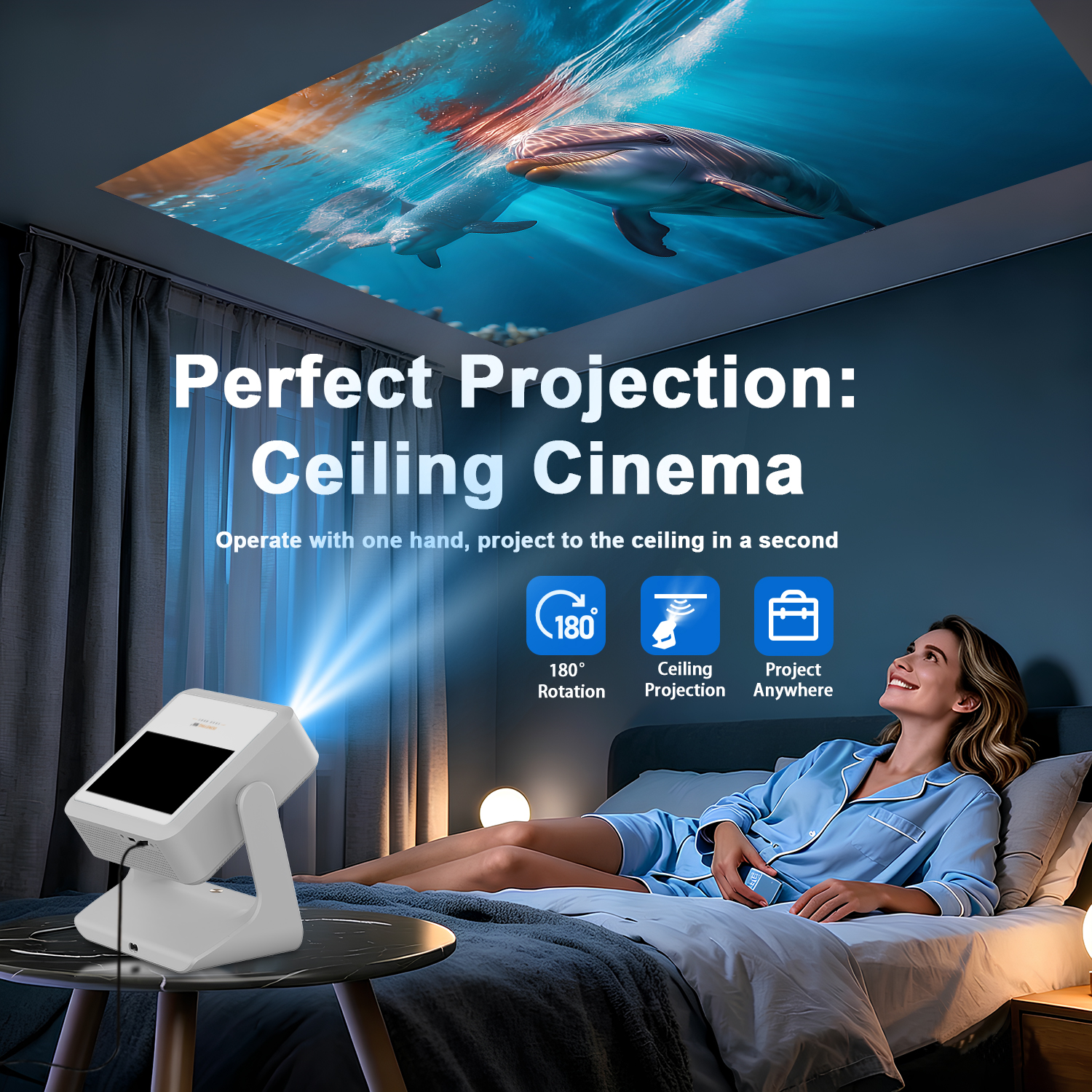 3-in-1 Tablet Projector Speake – обзор и цена Yoga Fitness Video