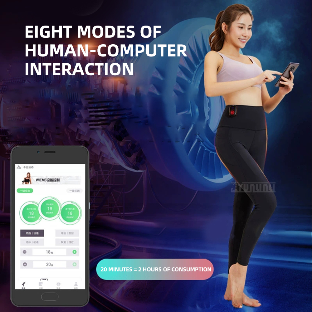 EMS micro current fitness suit – обзор и цена Yoga Fitness Power Yoga