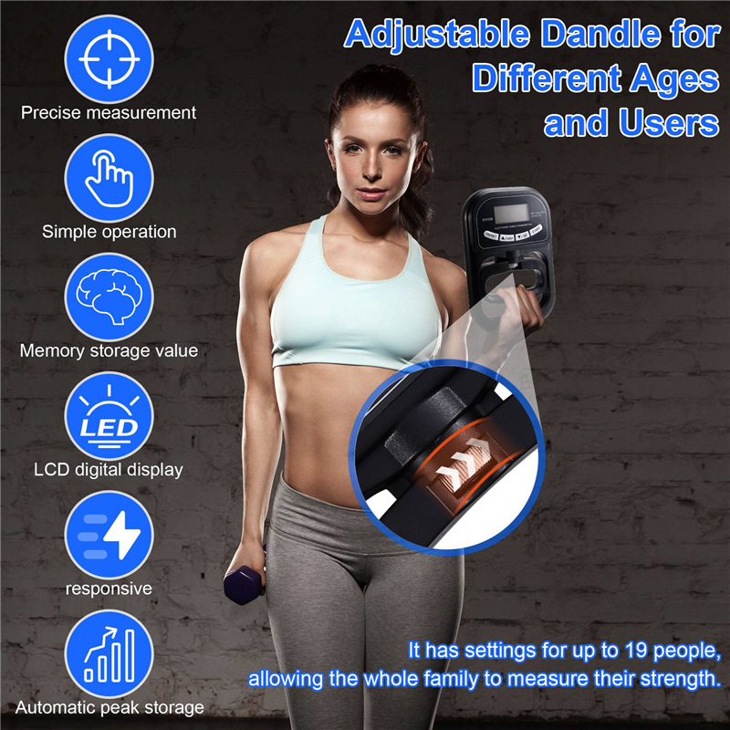 ABJI-5X 265 Lbs / 120Kgs Hand  – обзор и цена Grip Strengthener Hand
