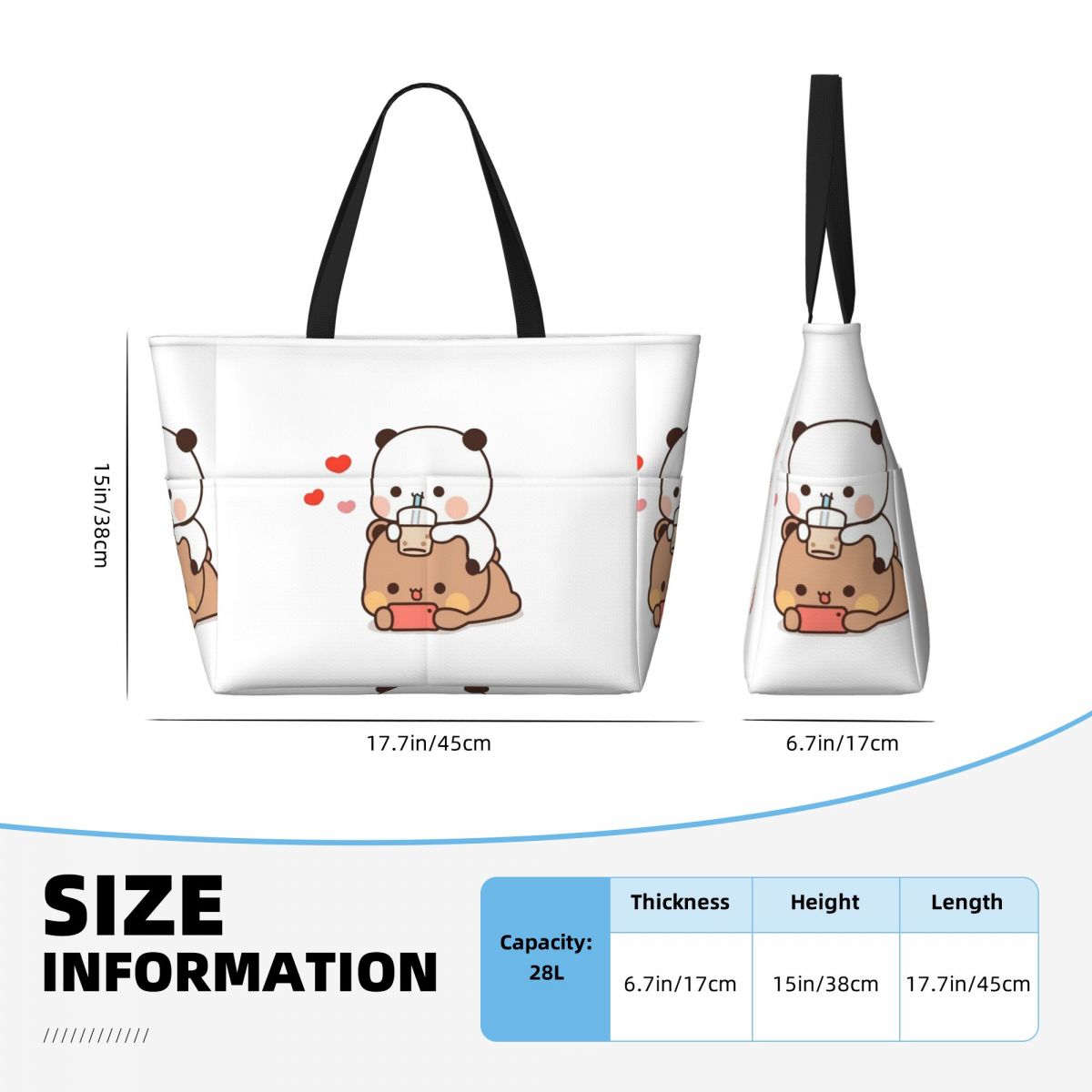 Bear And Panda Bubu Dudu Ballo – обзор и цена Yoga Fitness Tote
