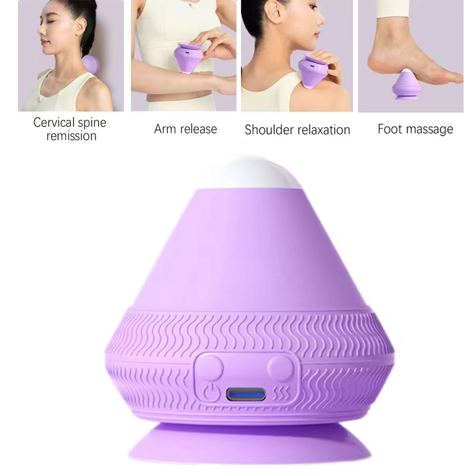 USB Rechargeable Silicone Mass – обзор и цена Shoulder Massage Ball
