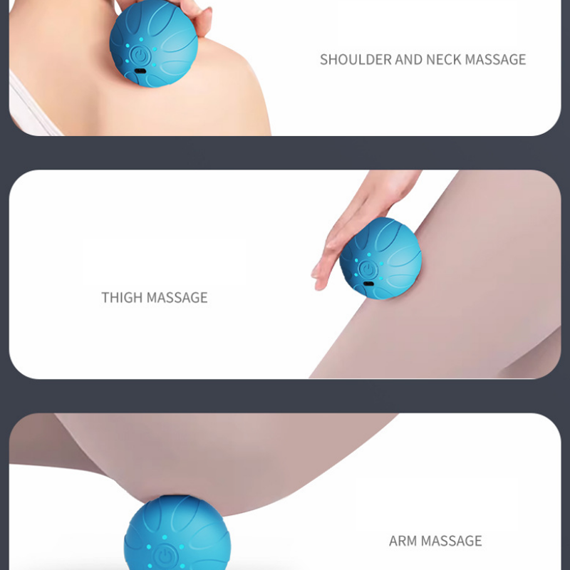 New Vibrating Massage Ball Han – обзор и цена Shoulder Massage Ball