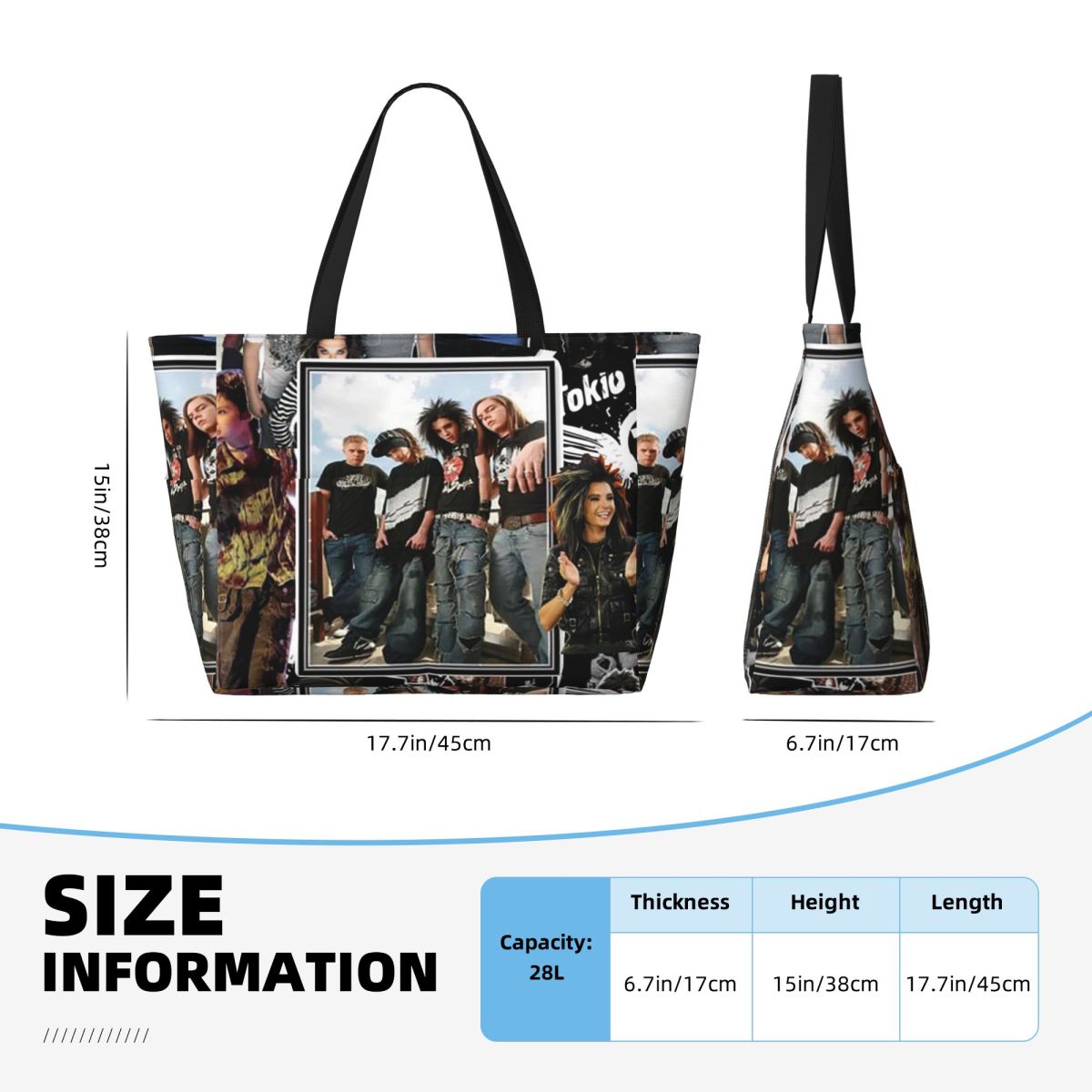Tokio Hotel Emblem Beach Tote  – обзор и цена Yoga Fitness Hotel