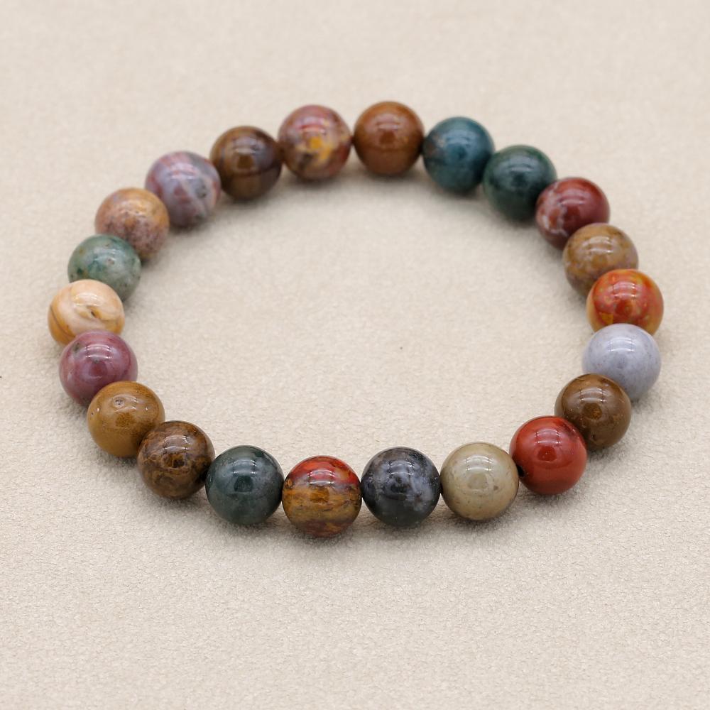 8mm Natural Stone Ocean Jasper – обзор и цена Yoga Health & Fitness Centre