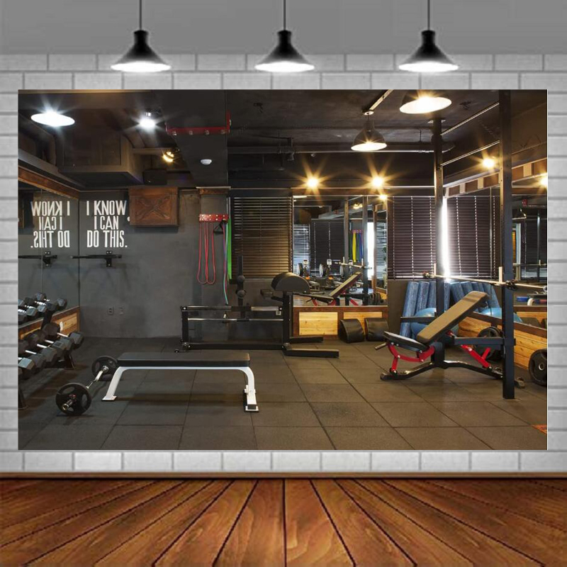 Gym Photography Backdrop Fitne – обзор и цена Yoga Fitness Video