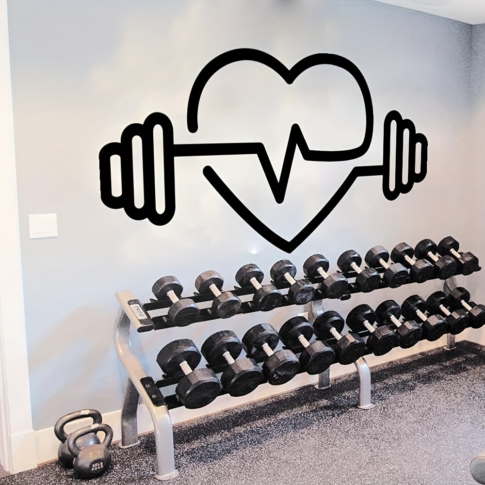 Large Heart-Shaped Barbell Wal – обзор и цена Yoga Fitness Health