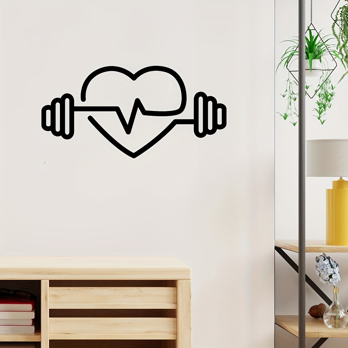 Large Heart-Shaped Barbell Wal – обзор и цена Yoga Fitness Health