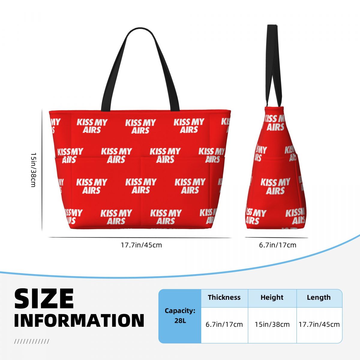 Kiss My Airs 50x80 Beach Tote  – обзор и цена Yoga Fitness Tote