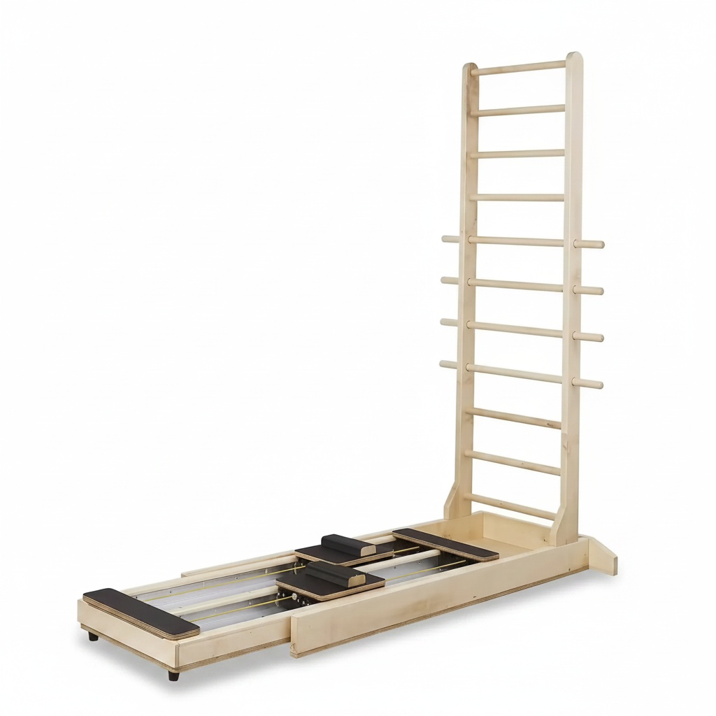 Pilates Reformer, Maple Wood D – обзор и цена Yoga Fitness Pilates Reformer