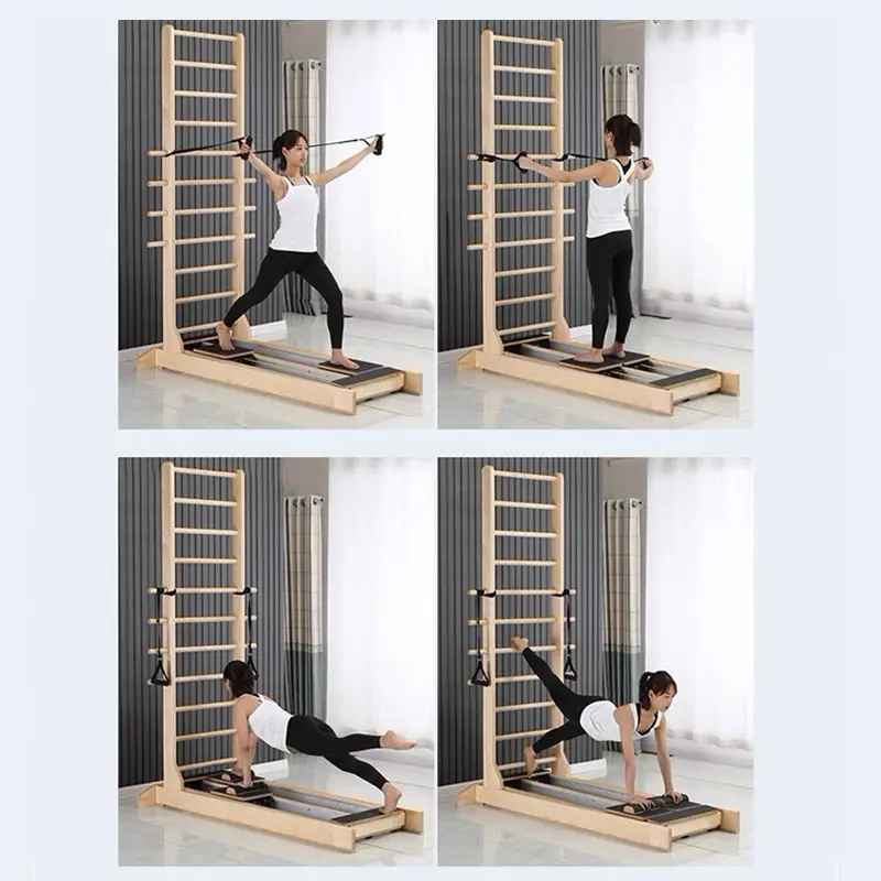 Pilates Reformer, Maple Wood D – обзор и цена Yoga Fitness Pilates Reformer