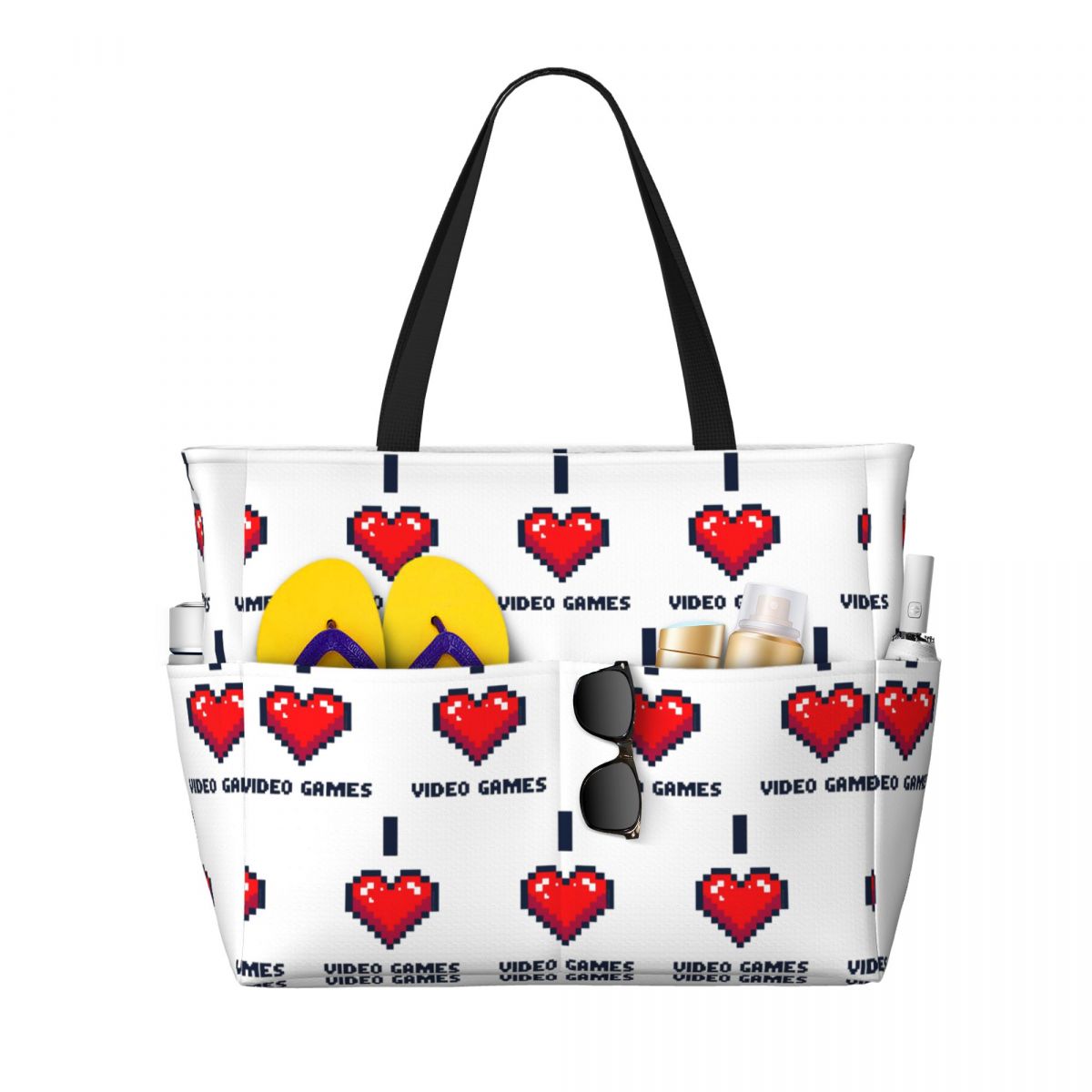 I Heart Video Games Beach Tote – обзор и цена Yoga Fitness Video