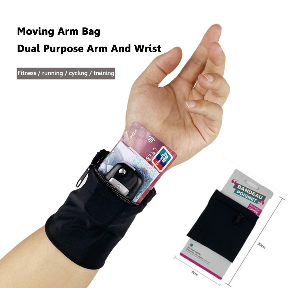 Zipper Running Arm Bags Cyclin – обзор и цена Wrist Wraps Fitness